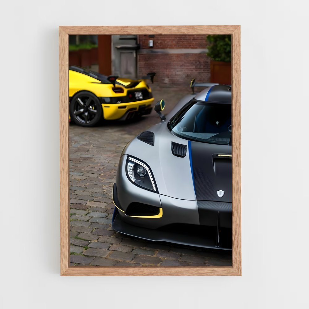 Poster Performance Urbaine – affiche Koenigsegg (vue 4)